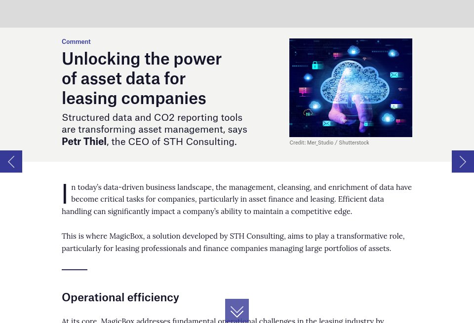 Unlocking the power of asset data for leasing companies - Leasing Life ...